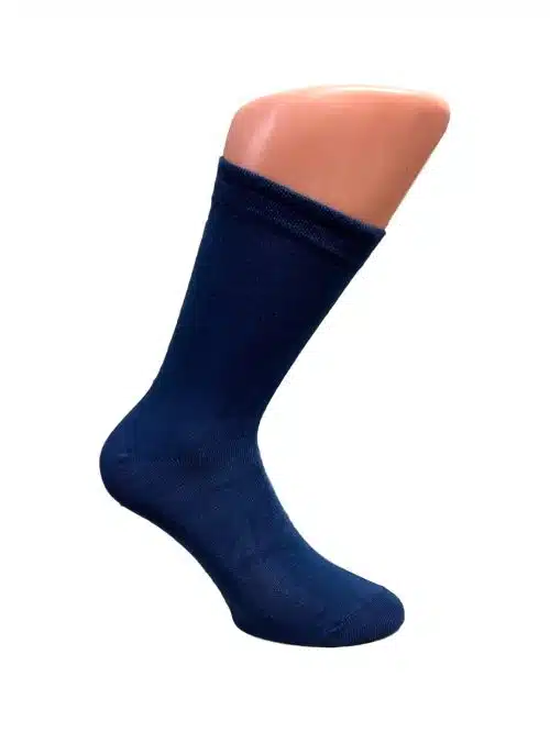 Boru Bamboo Sokken New Blue