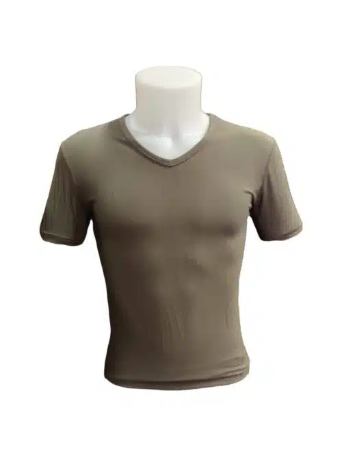 Boru Bamboo T-Shirt V-Hals Khaki