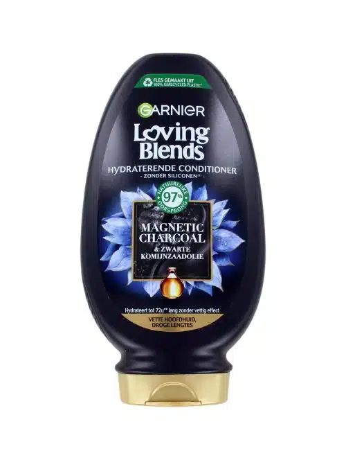 Garnier Loving Blends Conditioner Magnetic Charcoal & Zwarte Komijnzaad, 250 ml
