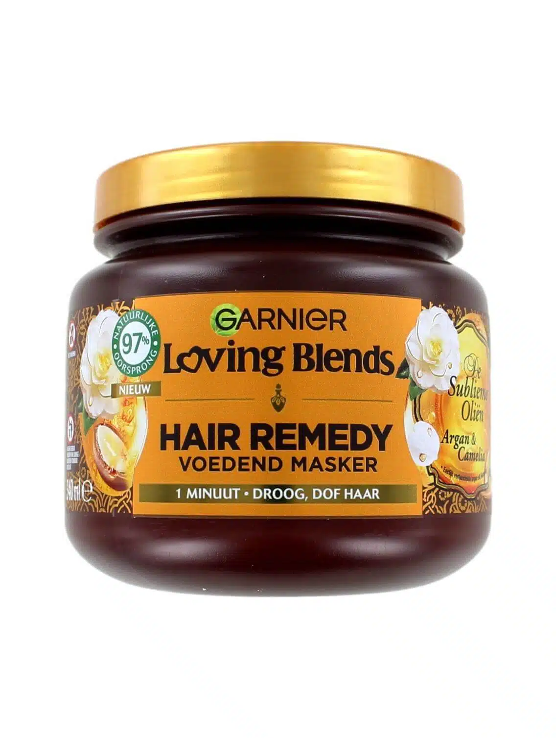 Garnier Loving Blends Haarmasker Argan & Camelia Olie, 340 ml