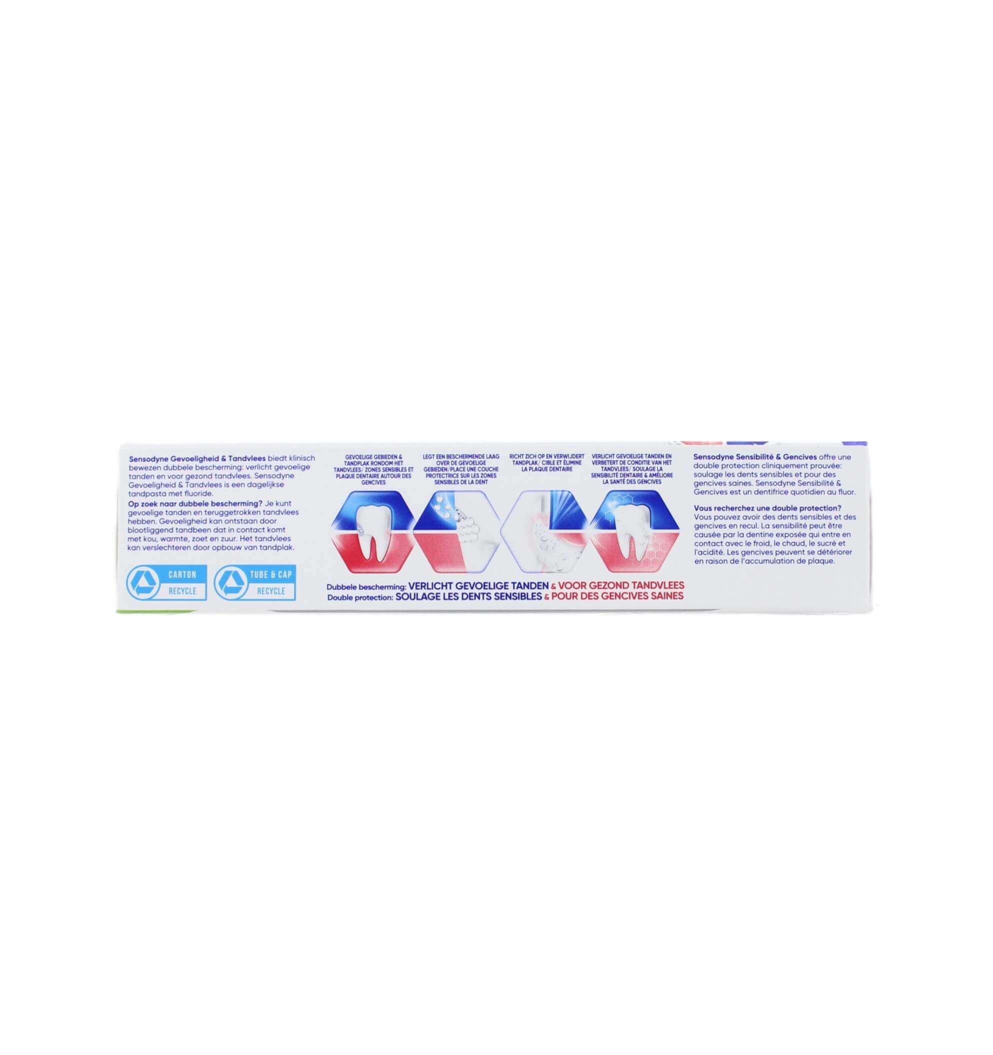 Sensodyne Tandpasta Gevoeligheid & Tandvlees Whitening, 75 ml