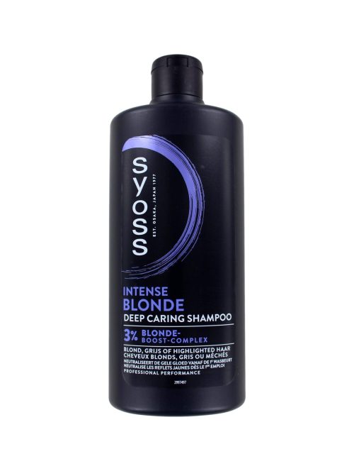 Syoss Shampoo Intense Blonde, 440 ml