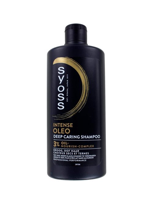 Syoss Shampoo Intense Oleo, 440 ml