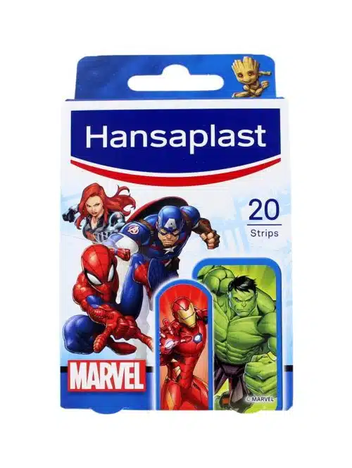 Hansaplast Pleisters Kids Marvel, 20 Strips