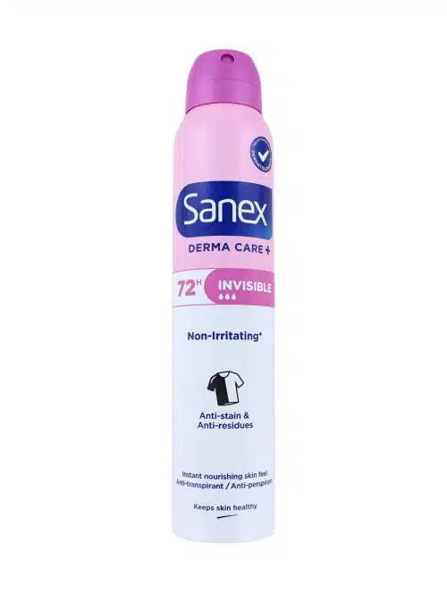 Sanex Deodorant Spray Invisible, 200 ml