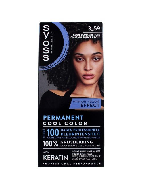 Syoss Haarverf 3-59 Cool Donkerbruin