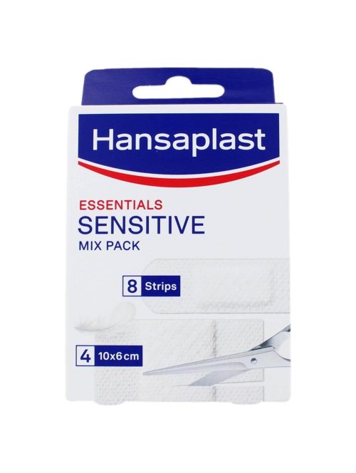 Hansaplast Pleisters Sensitive Mix Pack, 12 Stuks
