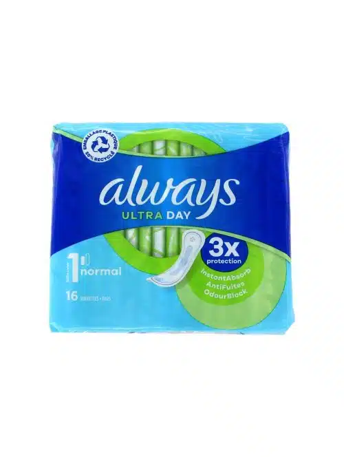 Always Maandverband Ultra Day Normal Size 1, 16 Stuks