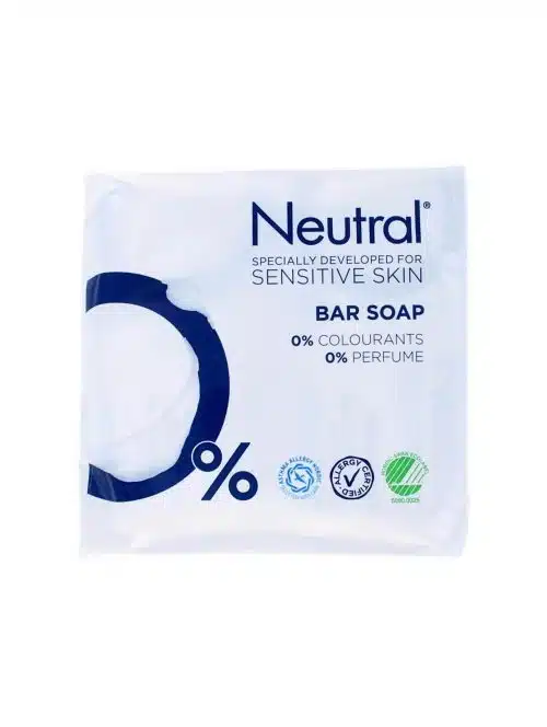 Neutral Handzeepblokje Sensitive Skin 0% Parfum, 2x100 Gram