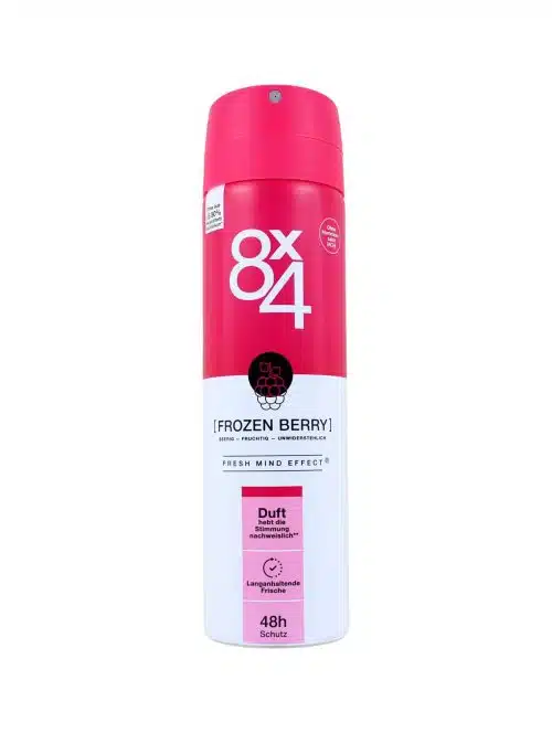 8x4 Deodorant Spray Frozen Berry, 150 ml