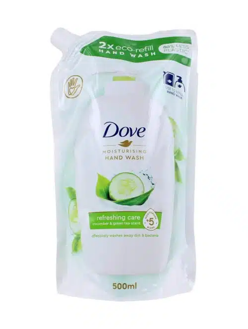 Dove Handzeep Navulling Refreshing Care Cucumber & Green Tea, 500 ml